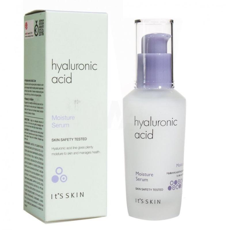 Сыворотка с гиалуроновой кислотой it's skin hyaluronic acid moisture serum - 40мл