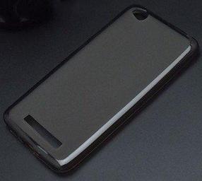 Чехол для Xiaomi Redmi 4A матовый силикон  TPU Case, черный