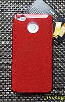 Чехол для Xiaomi Redmi 4x накладка Fashion (3 в 1), красный, фото 3