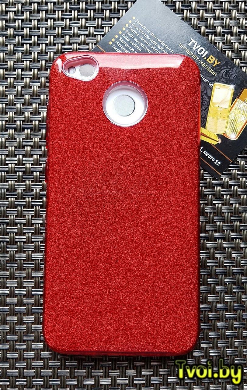 Чехол для Xiaomi Redmi 4x накладка Fashion (3 в 1), красный - фото 5 - id-p67932001