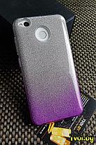 Чехол для Xiaomi Redmi 4x накладка Fashion (3 в 1), фиолетовый, фото 2