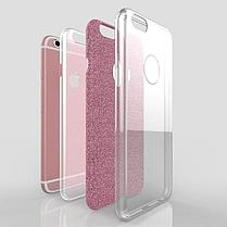 Чехол для Xiaomi Redmi 4x накладка Fashion (3 в 1), черный, фото 3