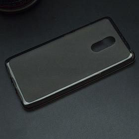 Чехол для Xiaomi Redmi Note 4 матовый силикон Experts TPU Case, черный