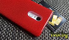 Чехол для Xiaomi Redmi Note 4 накладка Fashion (3 в 1), красный, фото 3