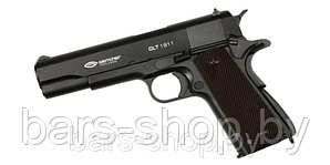 Пневматический пистолет Gletcher CLT 1911, кольт 1911 с блоубэком,Colt.