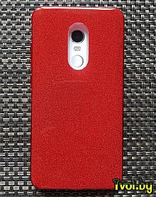 Чехол для Xiaomi Redmi Note 4x накладка Fashion (3 в 1), красный