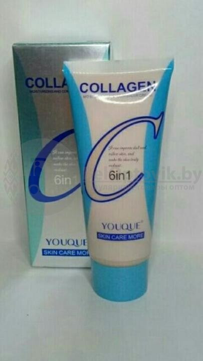 Увлажняющий тональный крем корректор Collagen Moisturizing and Сoncealer Crem 60 ml Тон 01 - фото 5 - id-p97132343