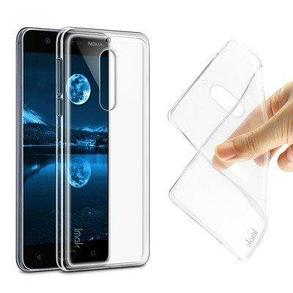 Чехол для Nokia 5 силикон FINE TPU Case, прозрачный, фото 2