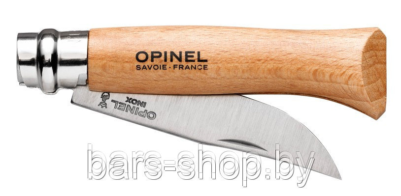 Нож складной Opinel 8 нержавеющая сталь - фото 1 - id-p4851647