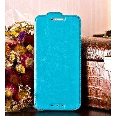 Чехол для HTC Desire 326g блокнот Slim Flip Case, голубой - фото 1 - id-p61495251