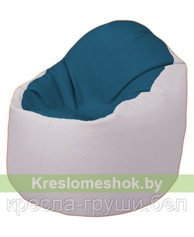 Кресло мешок Bravо (синий-белый), фото 2