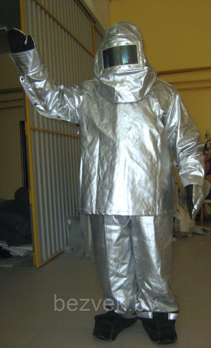Комплект одежды специальной защитной от повышенных тепловых воздействий (ТОК 200).  Легкого типа исполнения