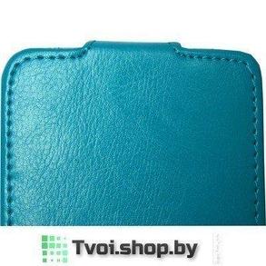 Чехол для HTC Desire 700 Dual sim блокнот Slim Flip Case LS, голубой, фото 2