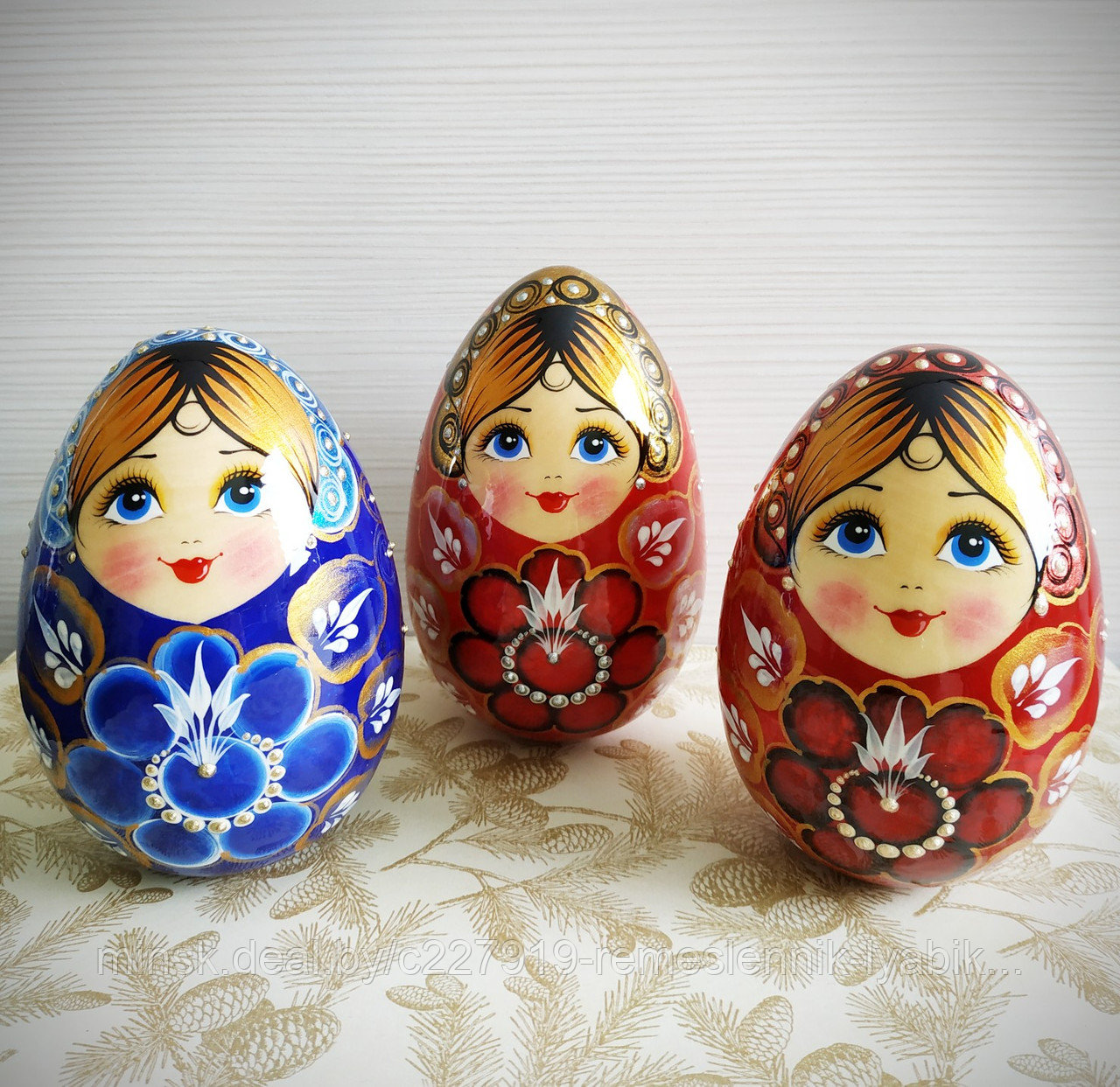 Матрёшка неваляшка! Ручной работы!