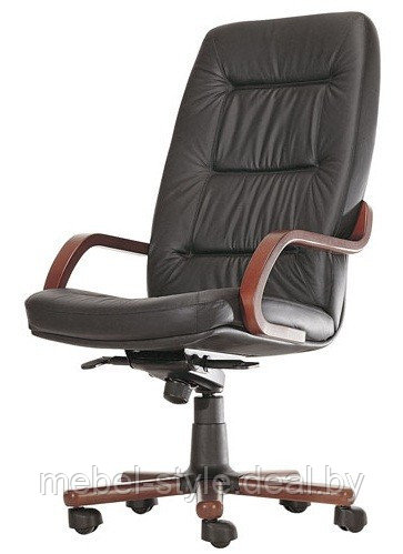 Кресло руководителя СЕНАТОР Extra для офиса и дома,  SENATOR Extra в натуральной коже Split