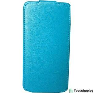 Чехол для Huawei Ascend G6 блокнот Slim Flip Case, голубой, фото 2