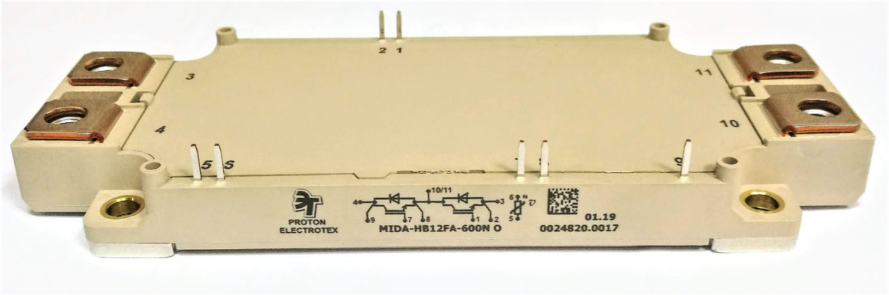 IGBT модуль MIDA-HB12FA-600N, полумост, 600А, 450A, 1200В - фото 2 - id-p97162414