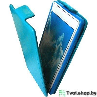 Чехол для Huawei Ascend G630 блокнот Slim Flip Case LS, голубой - фото 2 - id-p61491240