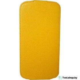 Чехол для Huawei Ascend G630 блокнот Experts Slim Flip Case LS, желтый