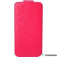Чехол для Huawei Ascend G730 блокнот Slim Flip Case LS, розовый