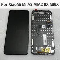 Дисплей Original для Xiaomi MI A2/Mi6X В сборе с тачскрином. С рамкой. Черный