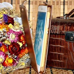 Чехол для Huawei Ascend P8 Lite блокнот Experts Slim Flip Case LS, золотой, фото 2