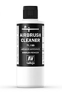 Жидкость промывочная для аэрографа Airbrush Cleaner, 200 мл, Vallejo, фото 2