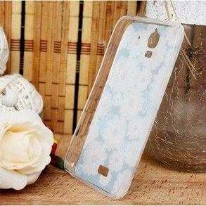 Чехол для Huawei Ascend Y3 (Y360) силикон 3d с стразами тип-1, фото 2