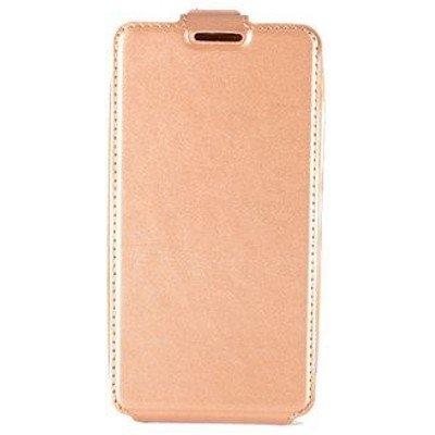 Чехол для Huawei Ascend Y5 (Y541/ Y560) блокнот Slim Flip Case, золотой