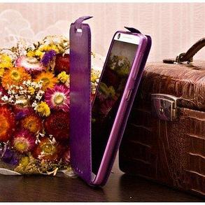 Чехол для Huawei Ascend Y5 (Y541/ Y560) блокнот Experts Slim Flip Case, фиолетовый, фото 2