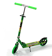 Самокат двухколёсный "Scooter" (зелёный), арт.3623B