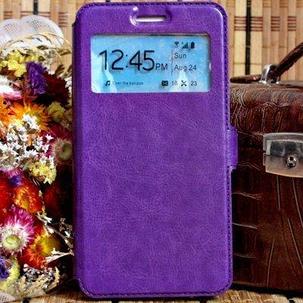 Чехол для Huawei Honor 4X книга с окошком Experts Slim Book Case LS, фиолетовый, фото 2