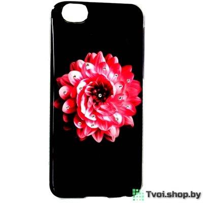 Чехол для iPhone 6/ 6s накладка "Flowers-3", пластик