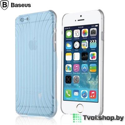 Чехол для iPhone 6/ 6s накладка Baseus для iPhone 6/ 6s 3D пластик, голубый