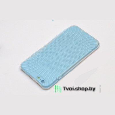 Чехол для iPhone 6/ 6s накладка Baseus для iPhone 6/ 6s 3D пластик, голубый - фото 3 - id-p61492020
