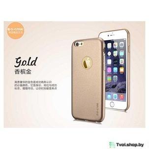 Чехол для iPhone 6/ 6s накладка G-case, золотой, фото 2