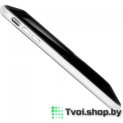 Чехол для iPhone 6/ 6s накладка SGP (2 в 1), черный с белым бампером, фото 2