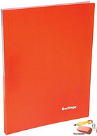 Папка с зажимом Berlingo Neon, 17 мм., 700 мкм., оранжевая