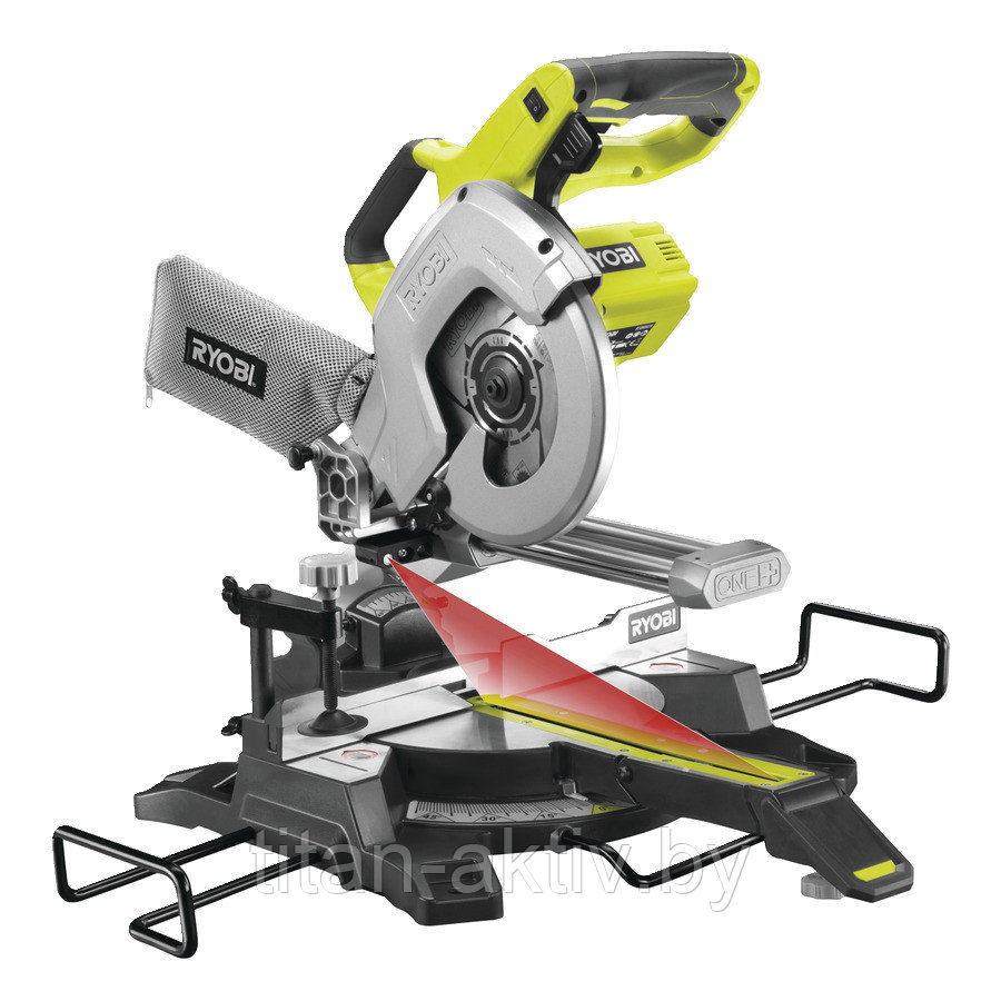 ONE + / Торцовочная пила RYOBI R18MS216-0 (без батареи)