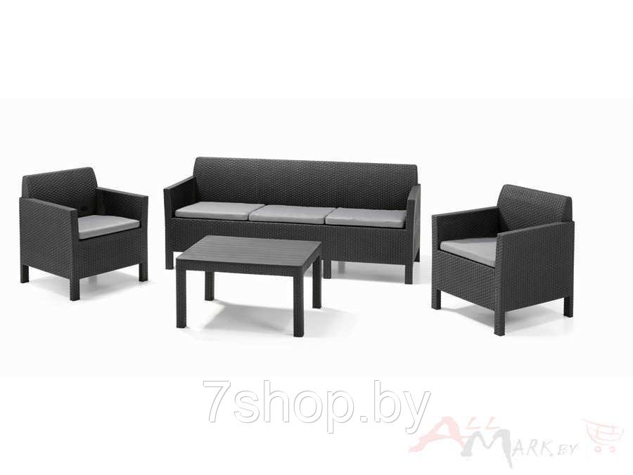 Комплект мебели Keter Orlando 3-sofa set - фото 1 - id-p83602584