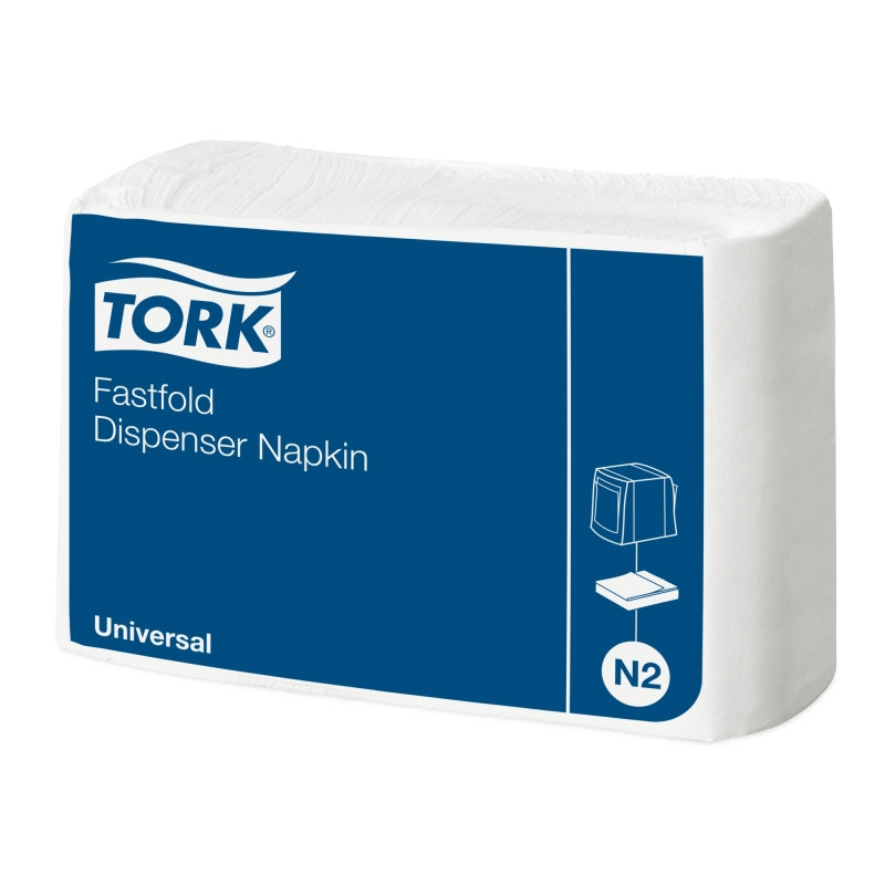 Салфетки Tork "Fastfold" для диспенсера, 300 шт, 24х30см