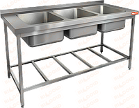 Ванна моечная трехсекционная Hicold НСО3М-16/6БР ЭН