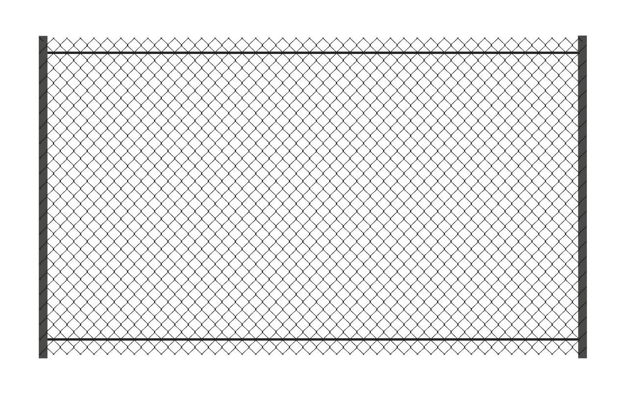 Забор сетка рабица - фото 1 - id-p97237018