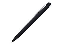 Ручка шариковая, пластик, софт тач, черный/белый, Zorro