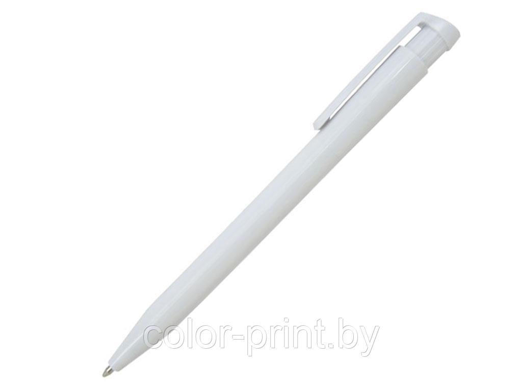 Ручка шариковая, пластик, белый