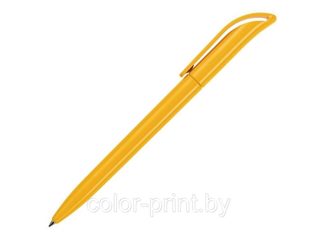 Ручка шариковая, пластик, желтый, COCO