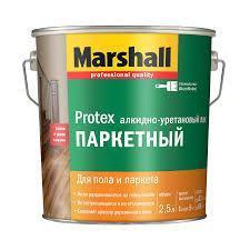 Лак «Marshall Protex Parke Cila»(2,5 л) Лак паркетный матовый