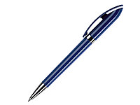 Ручка шариковая, пластик, темно синий/серебро, POLO