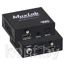 Коммутатор HDMI TO HDMI WITH AUDIO EXTRACTION, 4K/60 Muxlab 500436