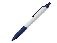 Ручка шариковая, металл, белый/синий, фото 1